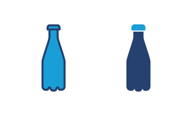 Bottle icon vector. bottle vector icon