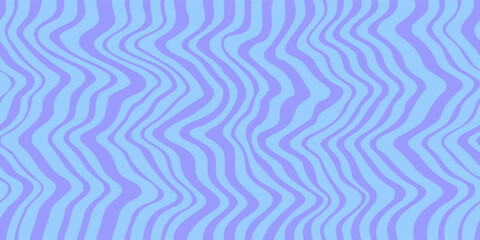 Blue marble acrylic swirl seamless pattern, water texture, watercolor marble background. 1970s trippy zigzag seamless pattern.