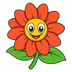 Black and white flower isolated on white, Flower vector illustration, floral vector art, star silhouette, Rose vector icon, leafs line art,eps