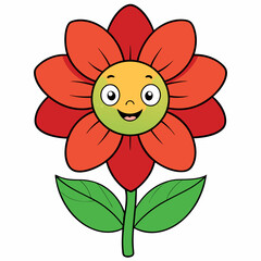 Black and white flower isolated on white, Flower vector illustration, floral vector art, star silhouette, Rose vector icon, leafs line art,eps