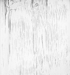 White painted wood backdrop with texture highlights and cracked surface