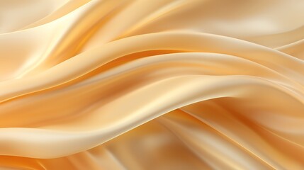 Fototapeta premium Abstract soft flowing beige and orange background.