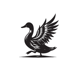 silhouette of a bird