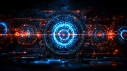 dynamic business environment with a concept of global interconnectedness, showcasing abstract graphics and elements that represent modern business challenges, innovation, and digital transformation