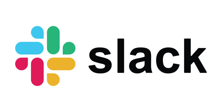 slack logo icon. editorial content.