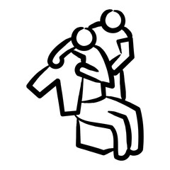 Dressing Assistance Icon