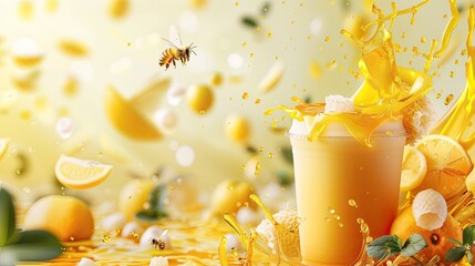 Refreshing Summer Honey Lemonade