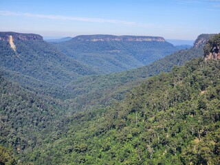 Govetts Leap Lookout, Blue Mountains in Australia