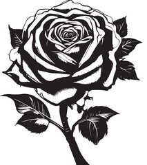 Black Rose Silhouette