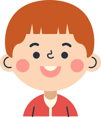 Obraz premium Cute Children Avatar Illustration Element