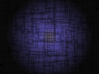 Cyber ​​material_background image_purple