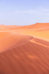 sand dunes in the desert