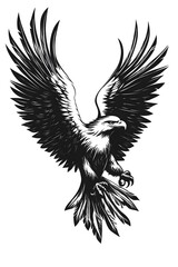 Fototapeta premium A tattoo drawing idea on a white background, featuring simple yet impactful designs. The clean lines and stark contrast create a visually striking effect, perfect for timeless and versatile artwork.