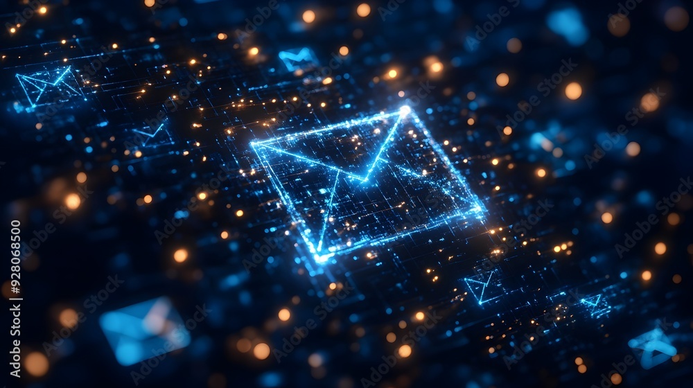 Poster secure digital communication safeguarding information in the connected world through advanced encryp