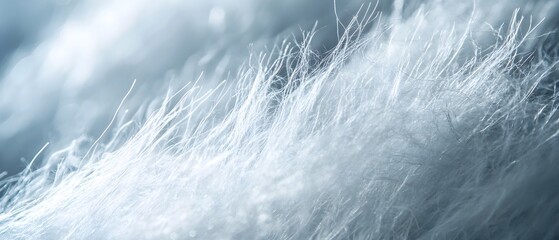 Obraz premium Synthetic fibers with advanced chemical resistance capabilities showcasing their ability to endure exposure to harsh environments in a photography concept