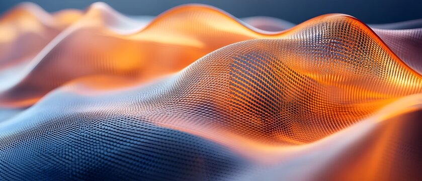 Flexible Synthetic Composites Highlighting Their Adaptability and Role in Creating Versatile Structures   A Photography Concept with Copy Space for Text