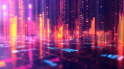 Obraz premium Big Data Analytics Driving Business Insights and Strategies for Companies