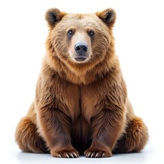 bear isolated on white background