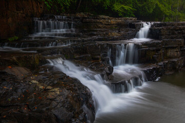 Dismal Falls in Virginia in summer