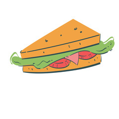 Breakfast Pizza for Back to School Icon