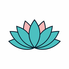 lotus flower vector illustration, Flowers vector art, lotus flower silhouette, lotus flower icon, lotus flower line art,eps, black and white lotus