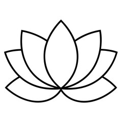 lotus flower vector illustration, Flowers vector art, lotus flower silhouette, lotus flower icon, lotus flower line art,eps, black and white lotus