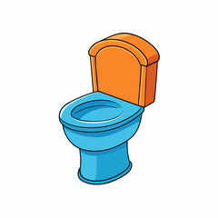Toilet bowl isolated on white, Toilet bowl vector art, Toilet bowl silhouette, Toilet bowl icon, Toilet bowl line art,eps, black and white Toilet bowl
