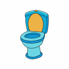 Toilet bowl isolated on white, Toilet bowl vector art, Toilet bowl silhouette, Toilet bowl icon, Toilet bowl line art,eps, black and white Toilet bowl
