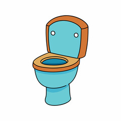 Toilet bowl isolated on white, Toilet bowl vector art, Toilet bowl silhouette, Toilet bowl icon, Toilet bowl line art,eps, black and white Toilet bowl
