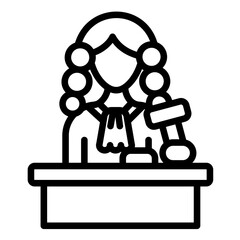 Supreme Court Icon