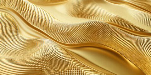 Naklejka premium Abstract gold liquid background flowing with wavy pattern