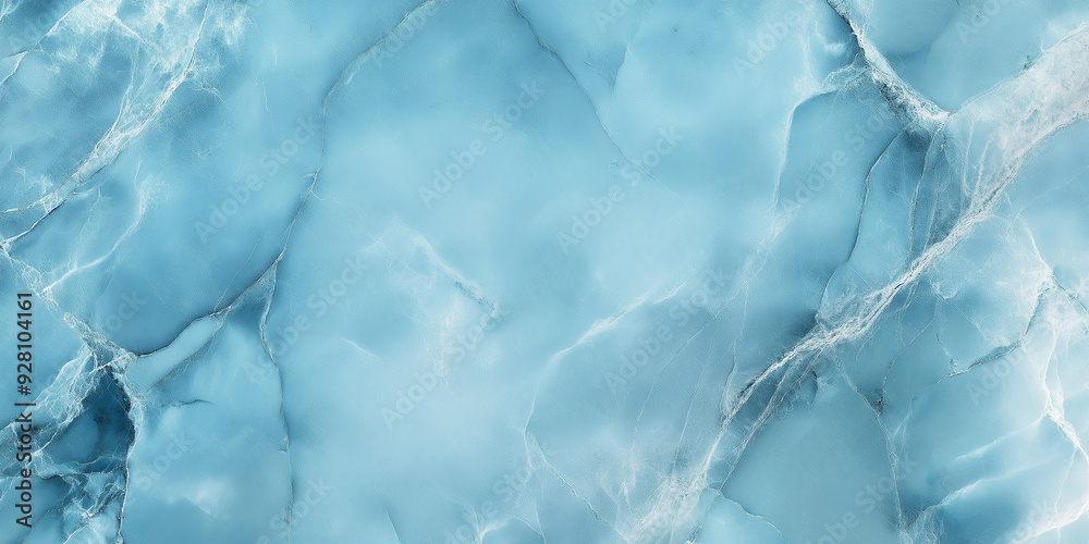 Aufkleber light blue marble texture background with high resolution for design