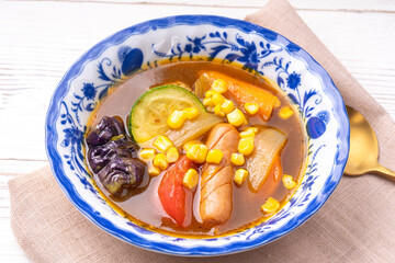 夏野菜のスープカレー