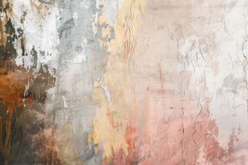 Obraz premium Abstract Painting with Textured Layers