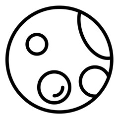 Moon for Space Icon