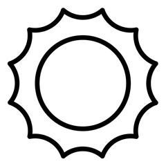 Sun for Space Icon