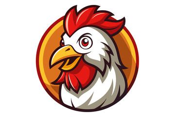 chicken cartoon logo