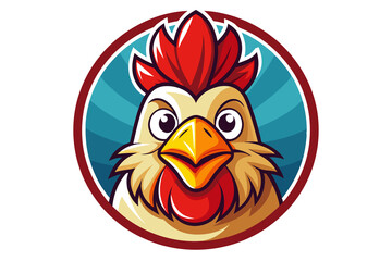 chicken cartoon logo