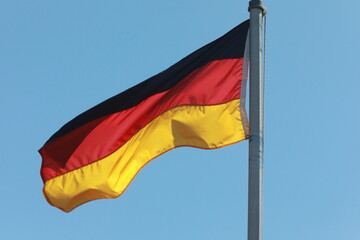 German flag, republic of Germany 