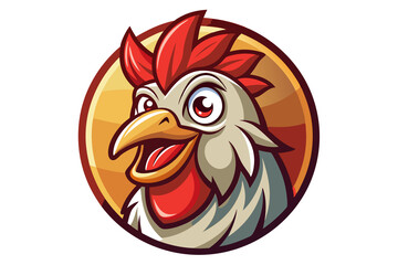 chicken cartoon logo