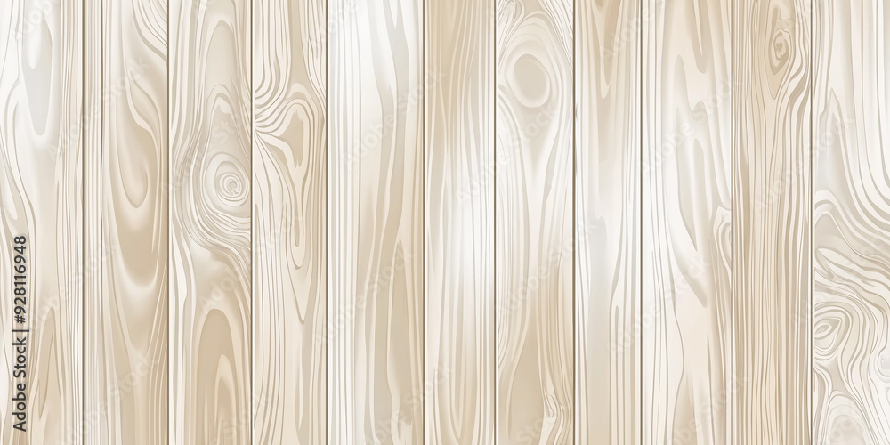 Poster light wood texture background showing knots and planks