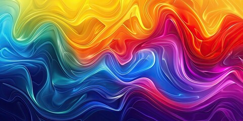 Obraz premium Abstract Colorful Swirls