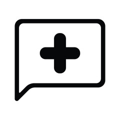 Health chat icon