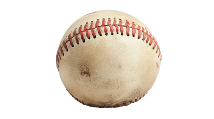 baseball ball isolated on white