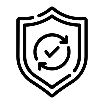 reliability Line Icon