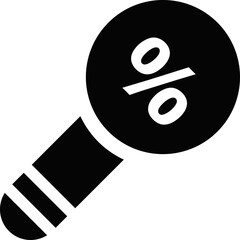 Rounded Filled Search Icon