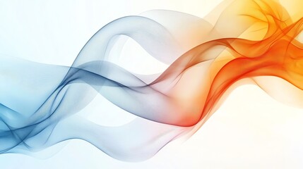 Abstract Swirling Smoke Design