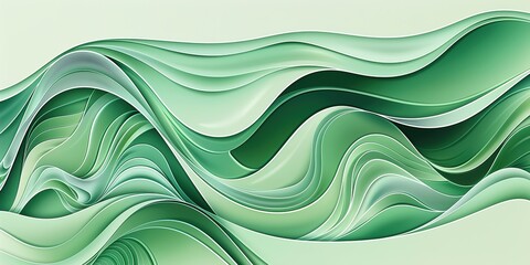 Obraz premium abstract blue wave