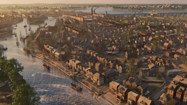 de la ciudad de washinton en 1860