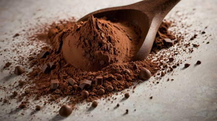 cocoa powder and chocolate